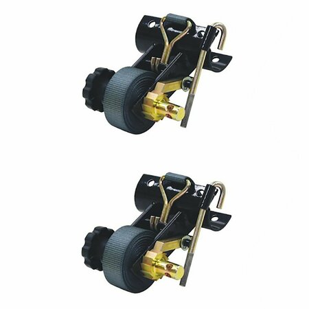 AFTERMARKET (Pair) Retractable Ratchet Tie Down 5480007 CargoBuckle G3 For Trucks & Trailers DRF30-1346